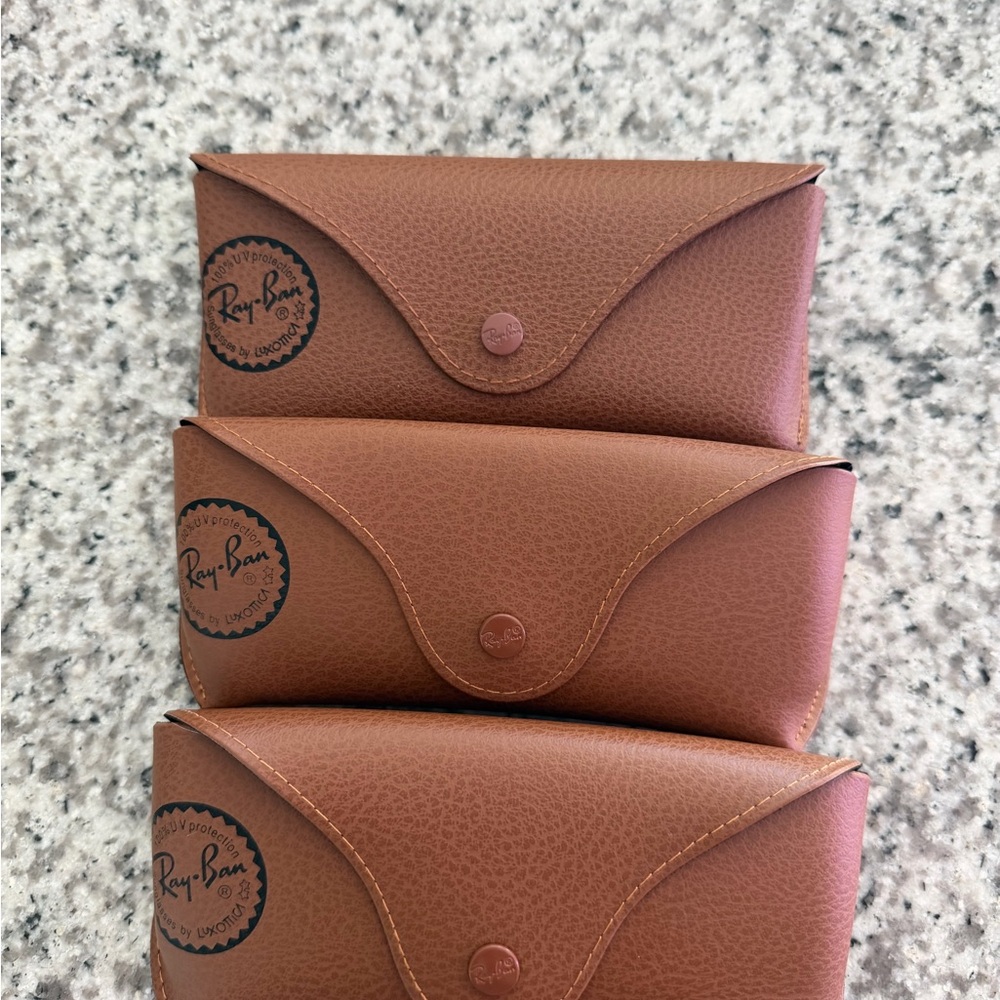 Ray-Ban Tan Sunglasses Case